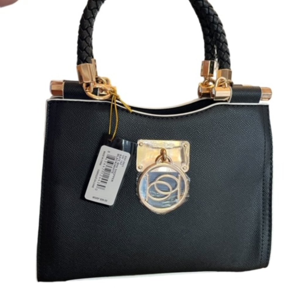 Black & white Bebe Bag  Cross body